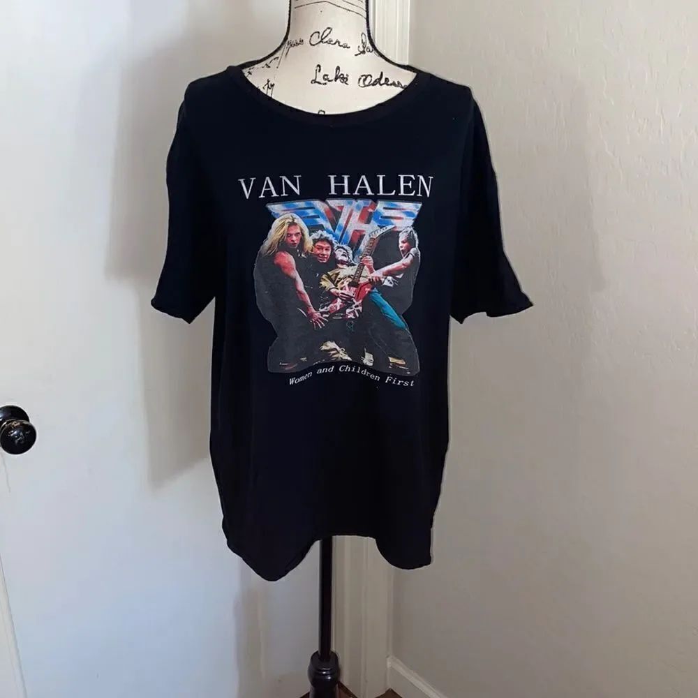Van Halen Black Graphic Shirt